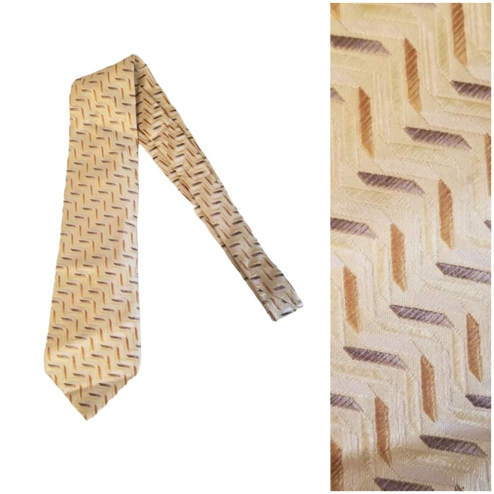 Boulevard club 100% silk mens neck tie